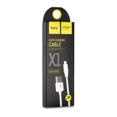 Hoco - HOCO speed till iPhone Lightning 8-pin charging Kabel X1 Vit