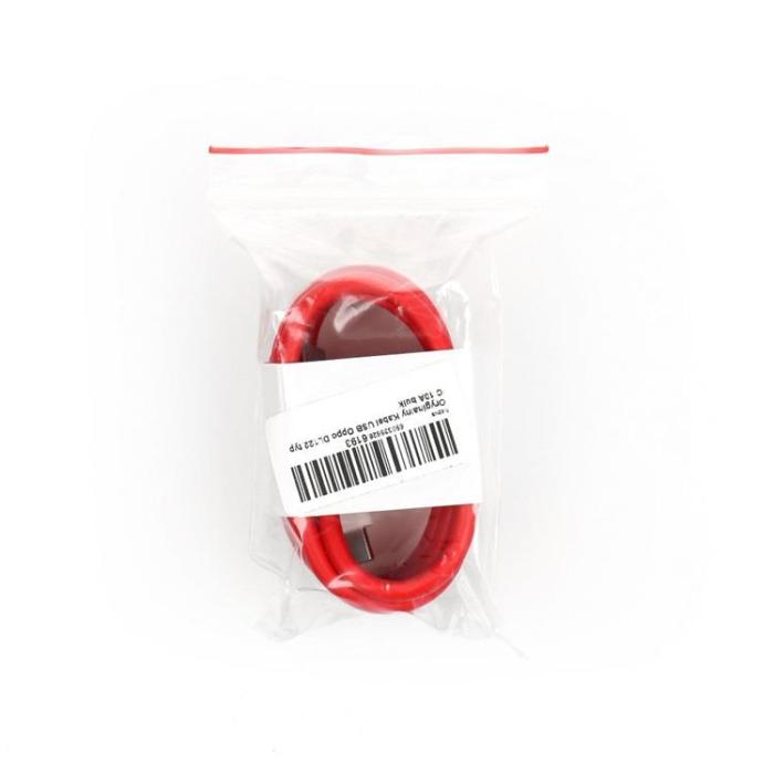 OPPO - OPPO USB-C Till USB-C 10A Kabel 1m Bulk - Röd