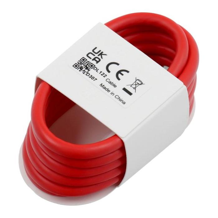 OPPO - OPPO USB-C Till USB-C 10A Kabel 1m Bulk - Röd