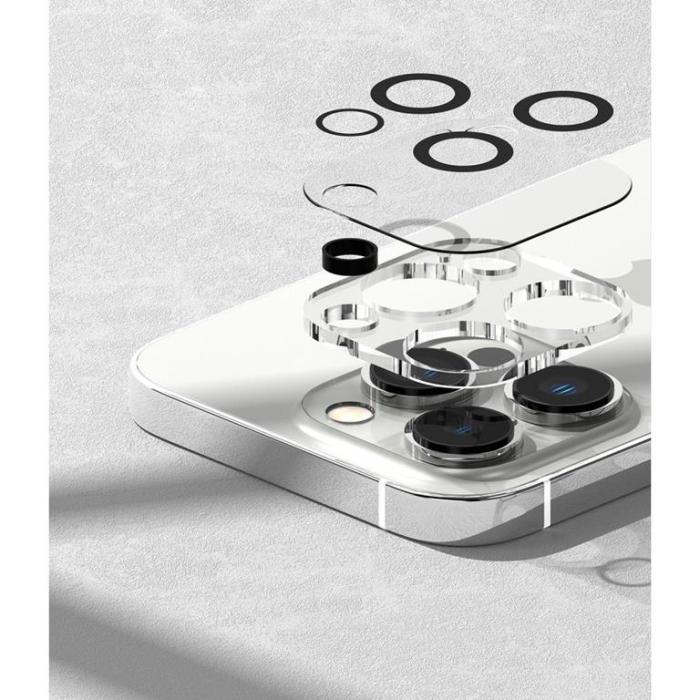 Ringke - Ringke iPhone 14 Pro/Pro Max Kameralinsskydd i Härdat Glas 2-Pack - Clear