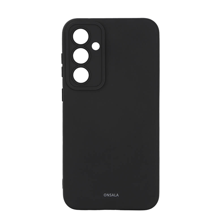 Onsala Galaxy S23 FE Mobilskal Silikonkänsla - Svart | 2353 | AlltMobil