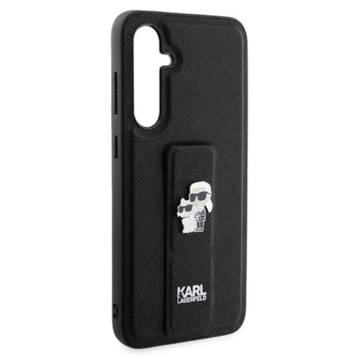 KARL LAGERFELD - Karl Lagerfeld Galaxy S23 FE Mobilskal Gripstand Saffiano Pins