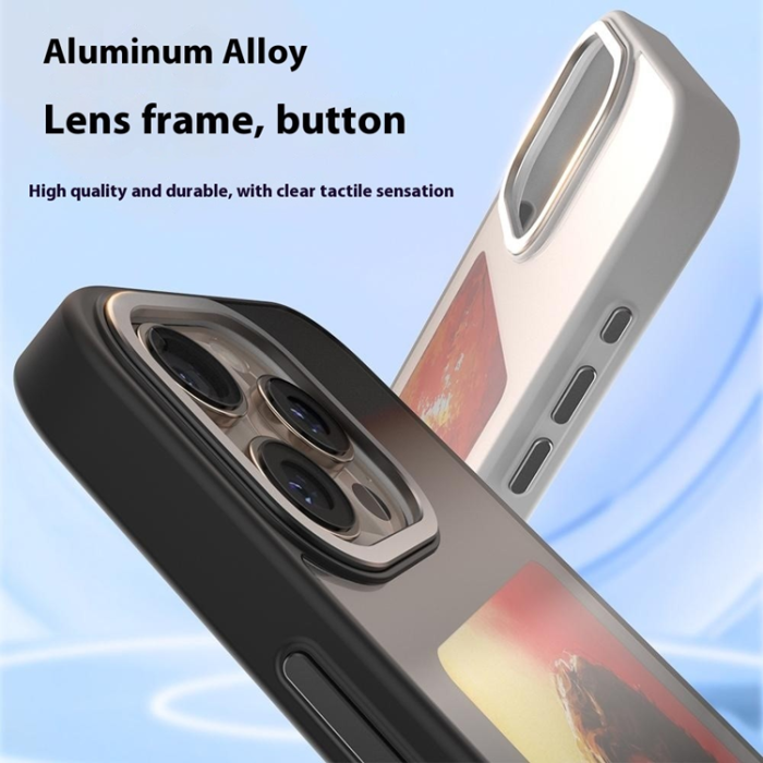 A-One Brand - iPhone 15 Pro Mobilskal E-Ink 4'' HD 4 Färger NFC