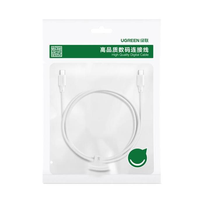 Ugreen - Ugreen US562 USB-C till USB-C kabel PD 100W 2m - Vit