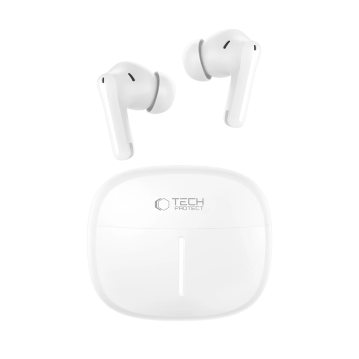 Tech-Protect - Tech-Protect TWS In-Ear Hörlurar Ultraboost Pro G3 - Vit