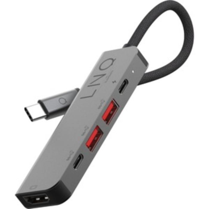UTGATT1 - Elements 5in1 Pro Multiport Hub USB C - Grå
