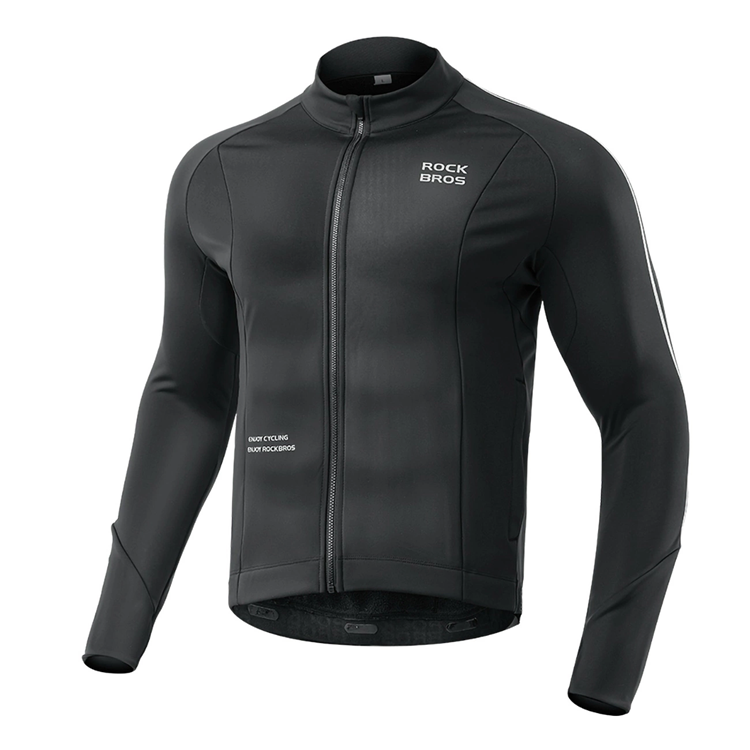 Rockbros Långärmad Cykeltröja Höst/Vinter XL - Svart | 3778 | AlltMobil