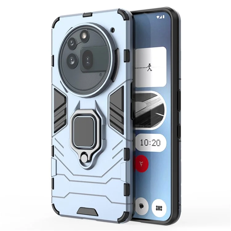 Nothing Phone (3a) Pro Mobilskal Ringhållare Kickstand - Blå | 2353 | AlltMobil