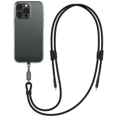 ENERGEA - ENERGEA USB-C till USB-C 240W Kabel 1.5m Lanyard Lasso - Svart
