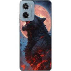 iSecrets - Mobilskal till Motorola Moto E15 med Ylande varg