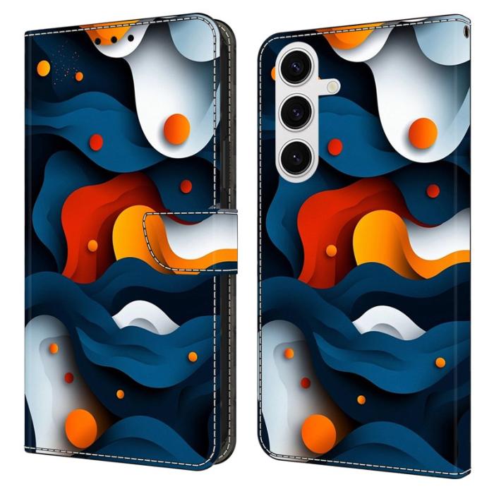 OEM - Plånboksfodral för Samsung Galaxy S26 Konstläder Ställ - Gradient