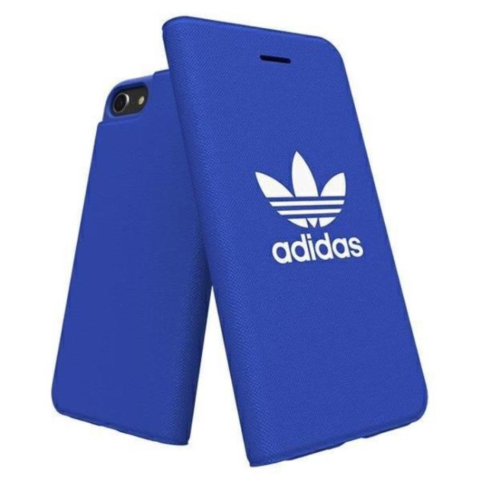 UTGATT - Addidas iPhone 6/6s/7/8/SE 2020 Plånboksfodral Canvas - Blå
