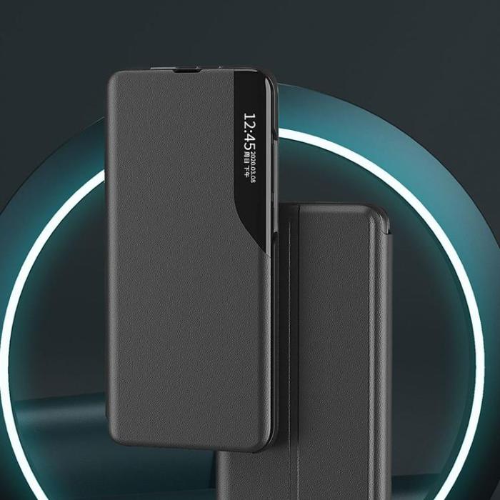 OEM - Galaxy S23 Plus Fodral Eco-Leather View - Svart