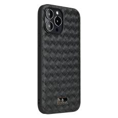 FIERRE SHANN - FIERRE SHANN f&ouml;r iPhone 15 Pro Fodral KonstL&auml;der - Vit