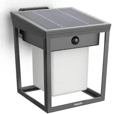Philips - Philips Blaise V&auml;gglampa Solcell LED 250/20lm - Svart