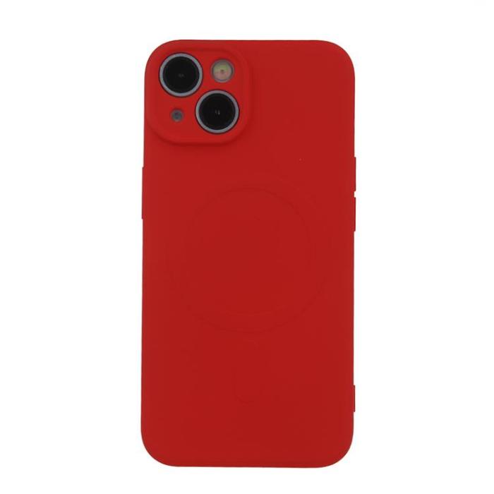 A-One Brand - Galaxy S25 Edge Mobilskal MagSafe Simple Color - Röd