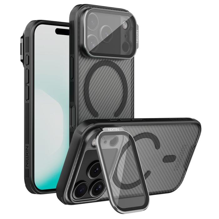 Nillkin - NILLKIN Camshield Prop Mobilskal till iPhone 17 Pro Transparent Lens Lid
