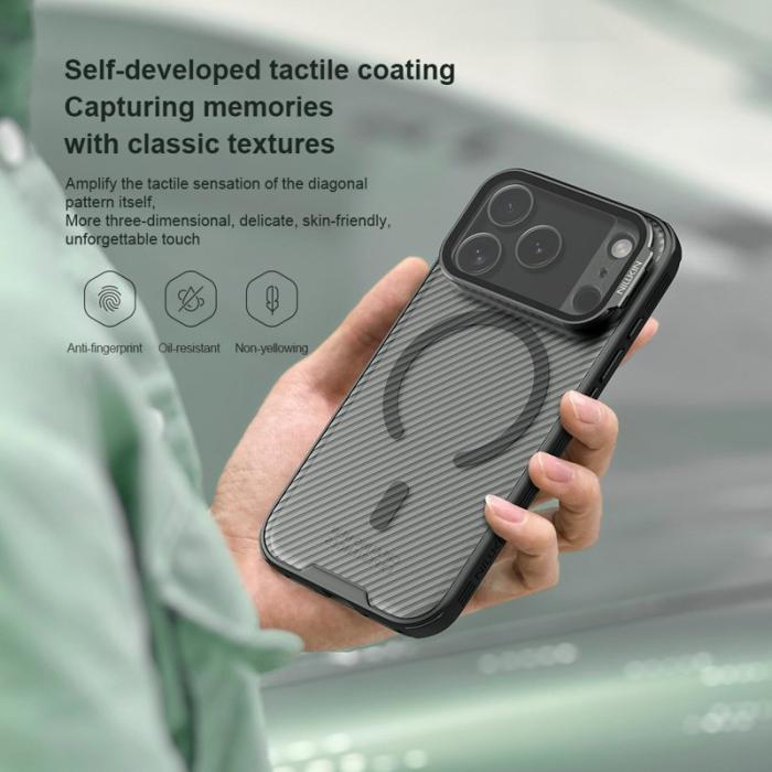 Nillkin - NILLKIN Camshield Prop Mobilskal till iPhone 17 Pro Transparent Lens Lid