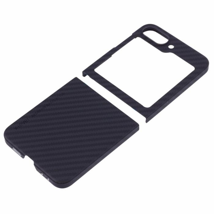 X-Level - X-LEVEL Z Flip7 FE 5G Mobilskal Carbon Fiber Svart