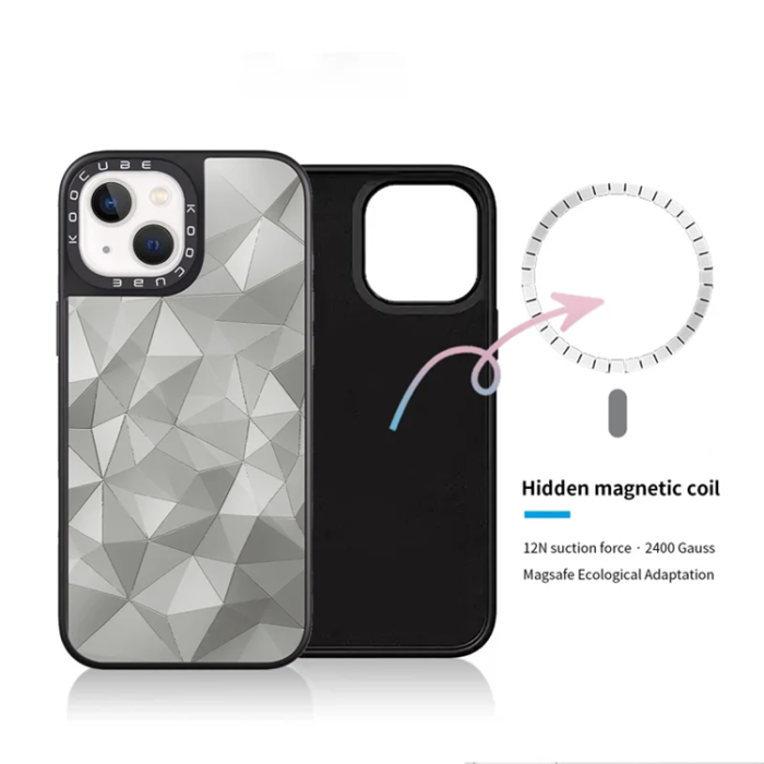 A-One Brand - iPhone 15 Mobilskal MagSafe Aluminium Silikon