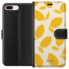 iSecrets - Pl&aring;nboksfodral till Apple iPhone 8 Plus med Lemon Breeze