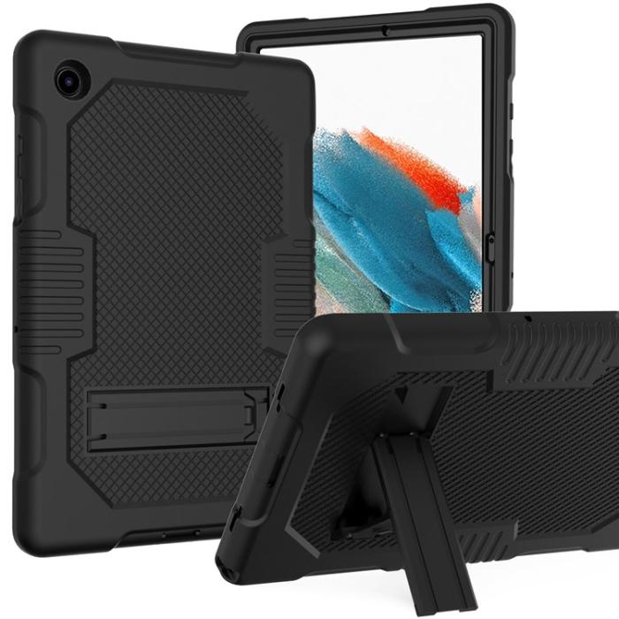 A-One Brand - Galaxy Tab A8 10.5 (2021) Skal Robot B2 Kickstand - Svart