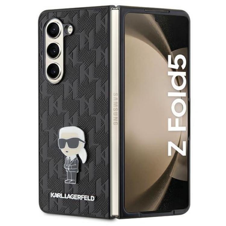 Karl Lagerfeld Galaxy Z Fold 5 Mobilskal Monogram Ikonik Pin | 2353 | AlltMobil