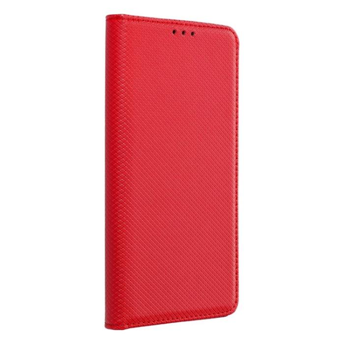 OEM - Galaxy S24 Ultra Plånboksfodral Smart - Röd