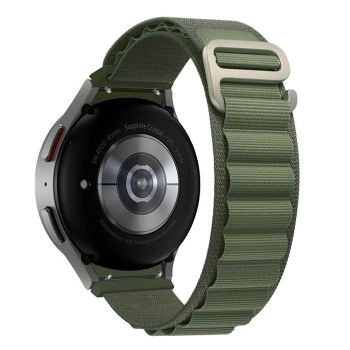 Tech-Protect - Tech-Protect Galaxy Watch 4/5/5 Pro/6/7/FE Armband - Military Grön