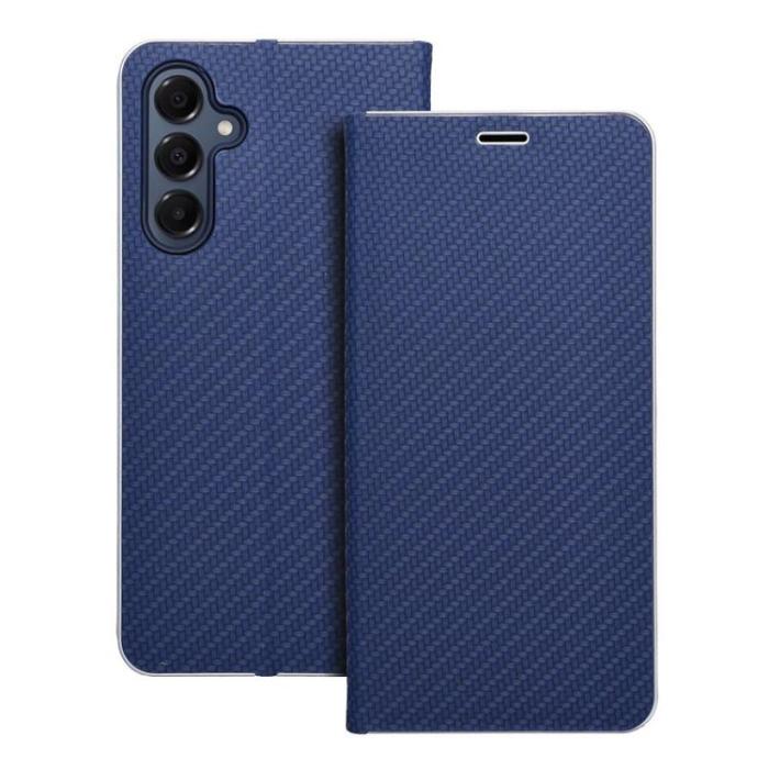 OEM - Galaxy A16 5G Plånboksfodal Luna Carbon - Blå