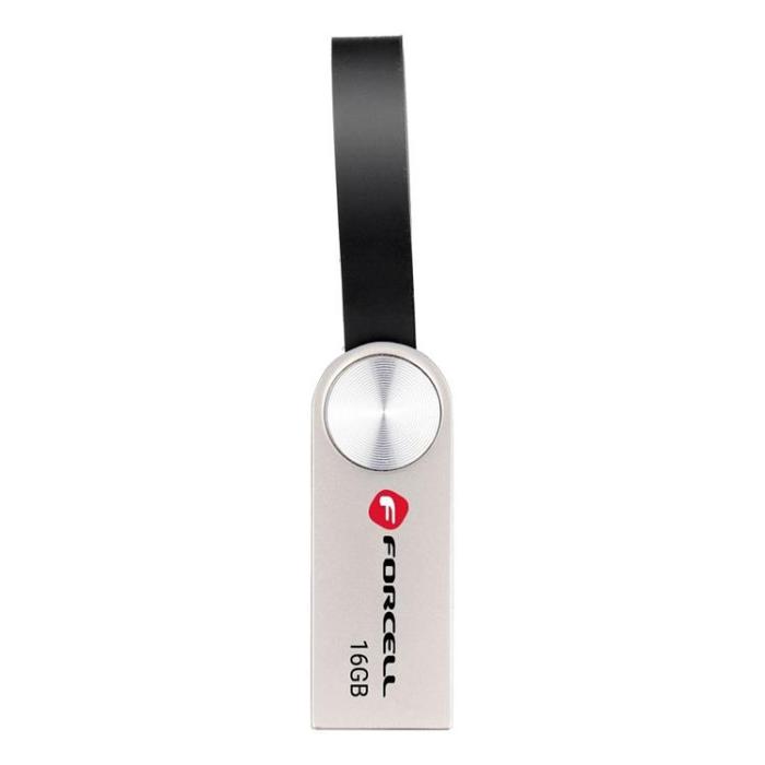 Forcell - Forcell Pendrive 16GB USB 3.2 Gen 1 USB-A F-Data Metal - Silver