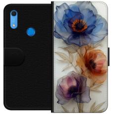 iSecrets - Plånboksfodral till Huawei Y6s (2019) med Silkesblommor