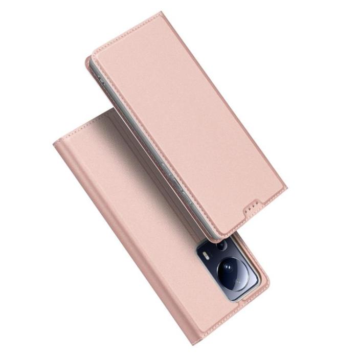 UTGATT1 - Dux Ducis Xiaomi 13 Lite Plånboksfodral Skin Pro - Rosa