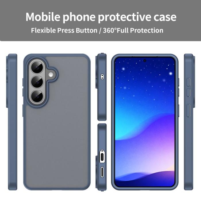 OEM - Samsung Galaxy S26 Skal Touch Matte Anti Drop TPU Plast - Blå