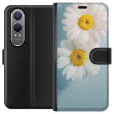 iSecrets - Pl&aring;nboksfodral till OnePlus Nord CE4 Lite med Sommarblommor