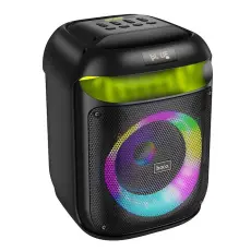 Hoco - Hoco Högtalare Bluetooth + 2 x Trådlösa Mikrofoner HA13 - Svart