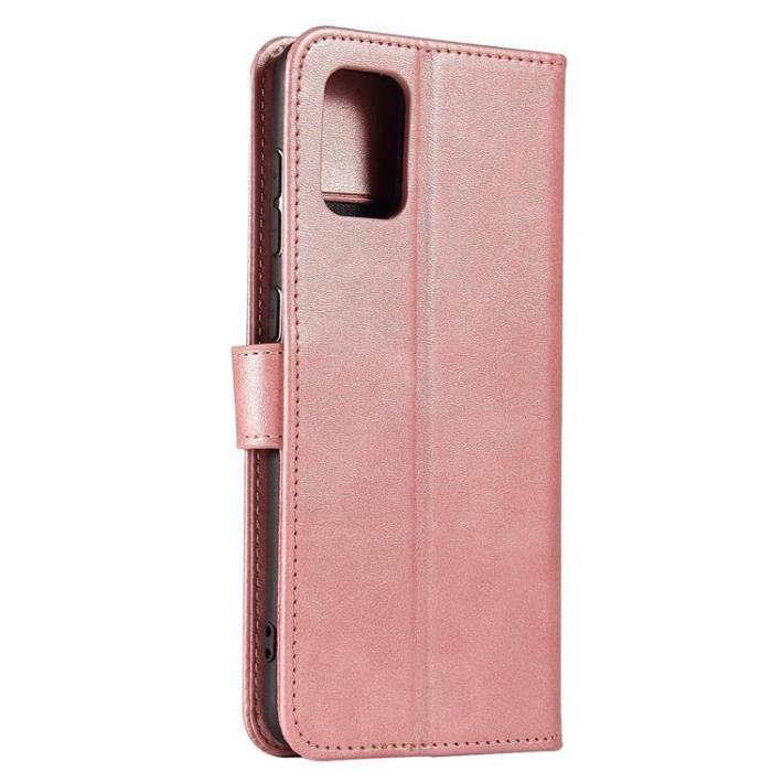 UTGATT5 - Magnet Elegant Kickstand Fodral Samsung Galaxy A51 - Rosa