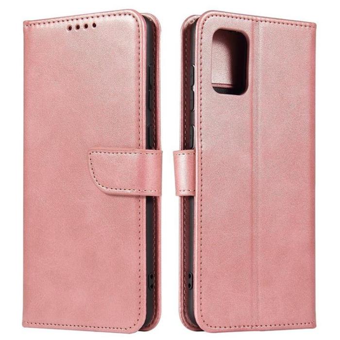 UTGATT5 - Magnet Elegant Kickstand Fodral Samsung Galaxy A51 - Rosa