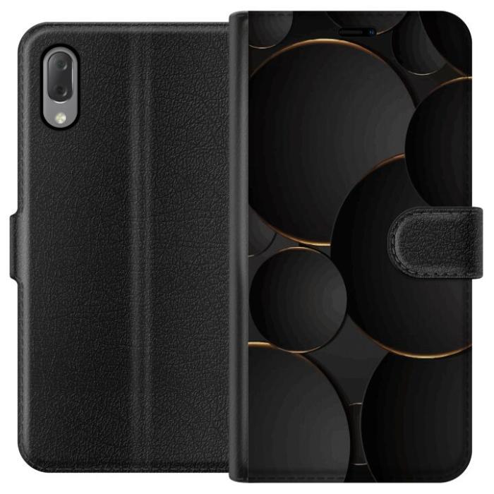 iSecrets - Plånboksfodral till Sony Xperia L3 med Lyxig Cirklar