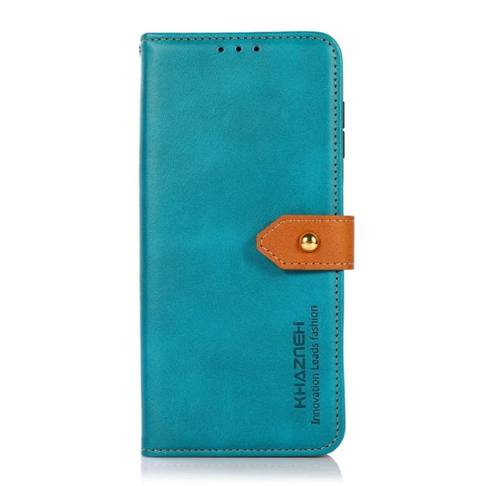 KHAZNEH - KHAZNEH iPhone 17 Pro Max Plånboksfodral Läder Stativ