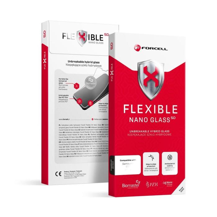 Forcell - Forcell iPhone XS Max Skärmskydd av Flexible Hybrid
