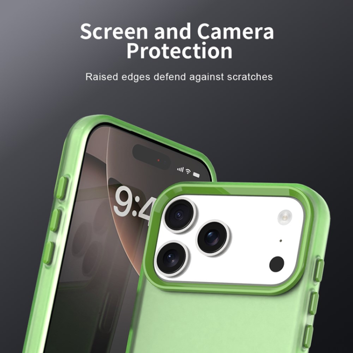 A-One Brand - iPhone 17 Pro Mobilskal Matte Anti-Drop - Grön