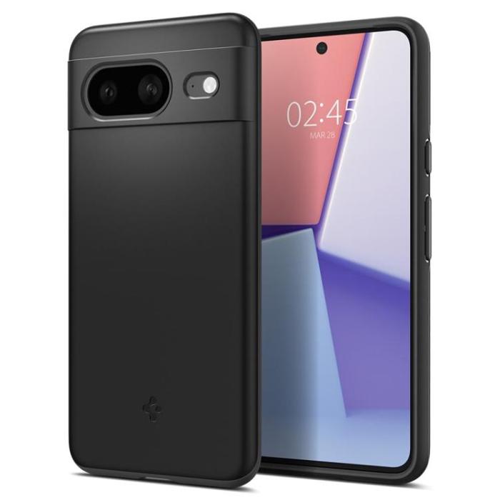 Spigen - Spigen Google Pixel 8 Mobilskal Thin Fit - Svart