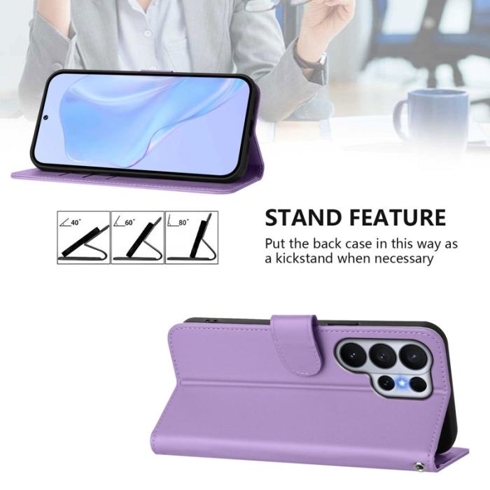 OEM - Samsung Galaxy S26 Ultra Fodral Konstläder - Lavendel