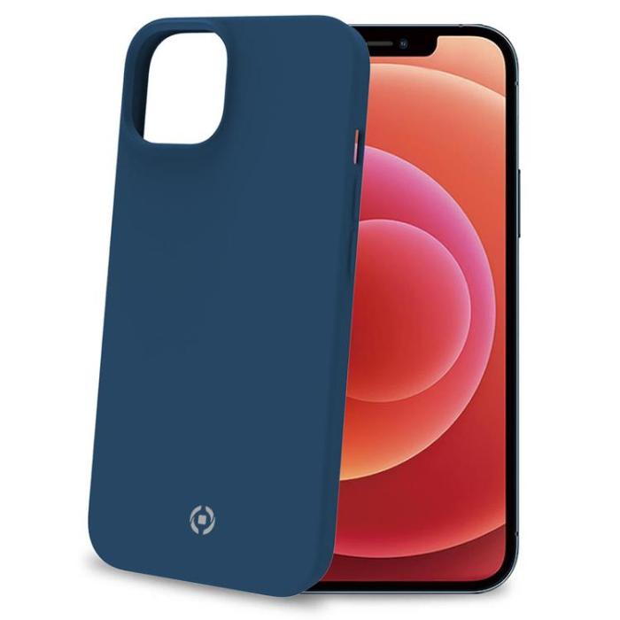Celly - CELLY iPhone 14 Skal Cromo Soft Rubber - Blå