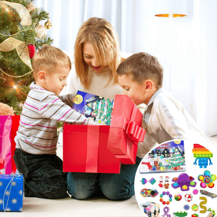 Adventskalender - Adventskalender 2023 - Julleksaker Julkalender Fidgets