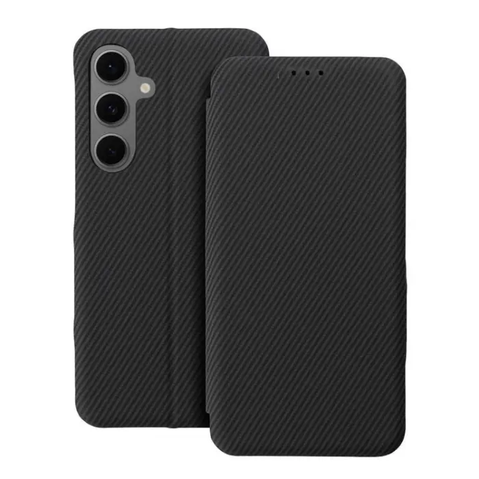 OEM - Galaxy S25 Plånboksfodral Folio Side Magnet - Svart