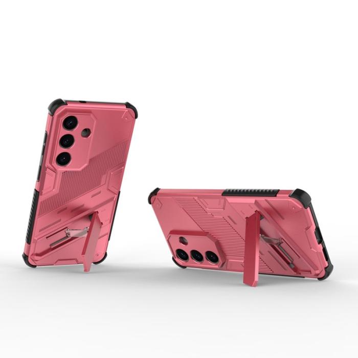 OEM - Mobilskal till Samsung Galaxy S26/S26 Pro PC + TPU Stöttåligt - Rosa