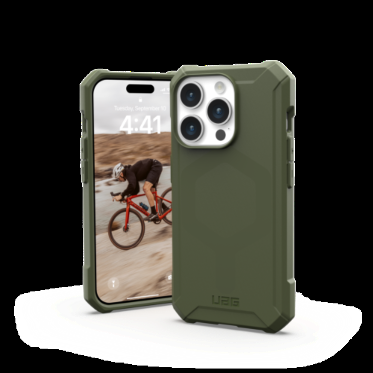 UAG iPhone 15 Pro Mobilskal Magsafe Essential Armor - Olive Drab | 2353 | AlltMobil
