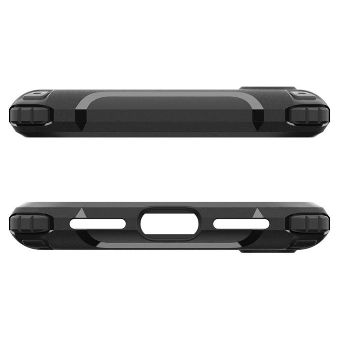 UTGATT4 - SPIGEN Rugged Armor Extra Skal till Apple iPhone XS / X - Svart